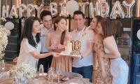 Quỳnh Nga - Việt Anh được hội bạn tổ chức tiệc sinh nhật muộn, động thái của cả hai lại làm netizen rần rần